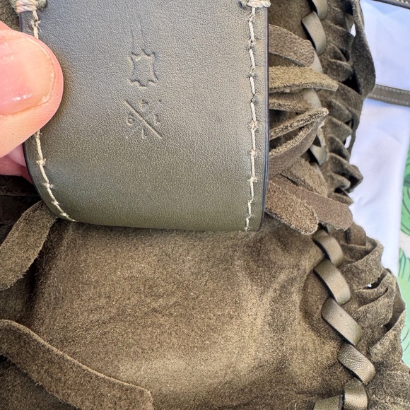 Coach 1941 Rogue 31 Fern Green Suede Fringe 86824 - Picture 6 of 16